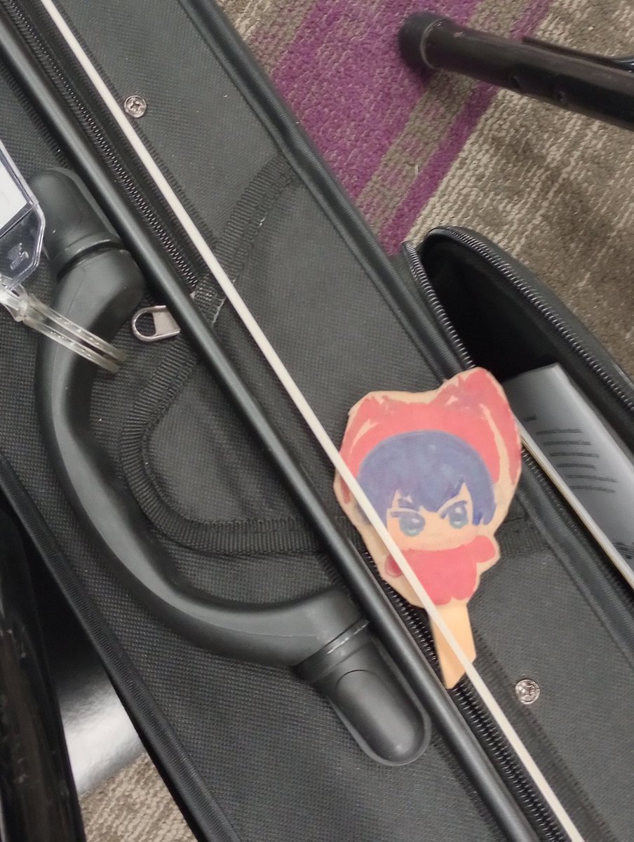 XiaoSheep4's tweet photo. Look at my son on my viola 🎀 second concert of the night almost done just one more. https://t.co/R4Pm9uIxW5