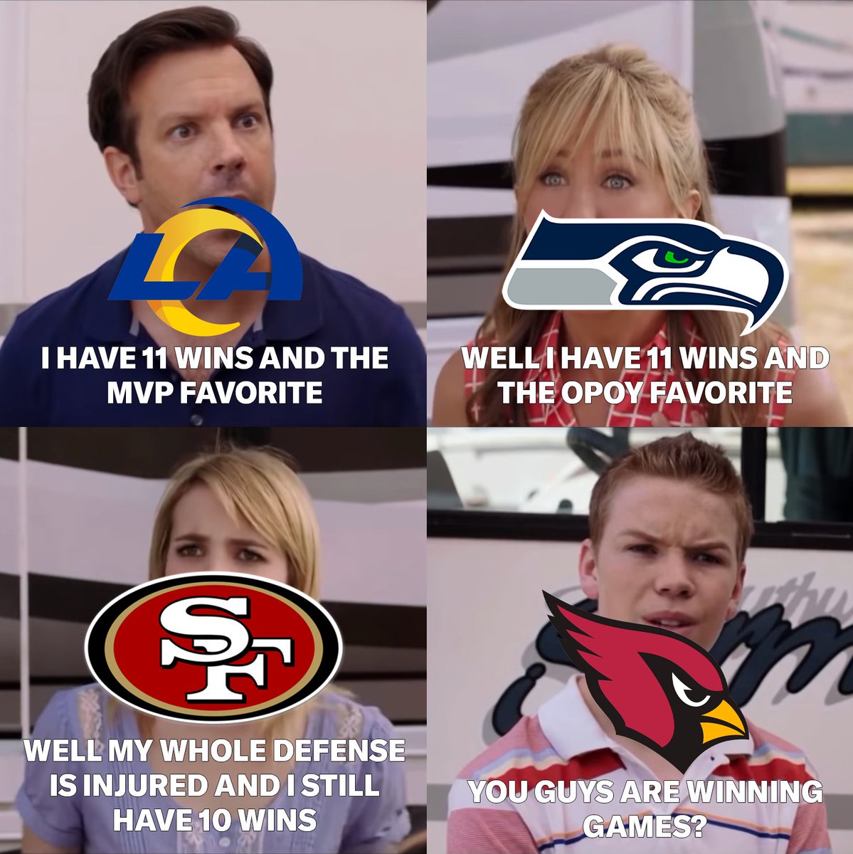 BetMGM's tweet image. The NFC West is stacked