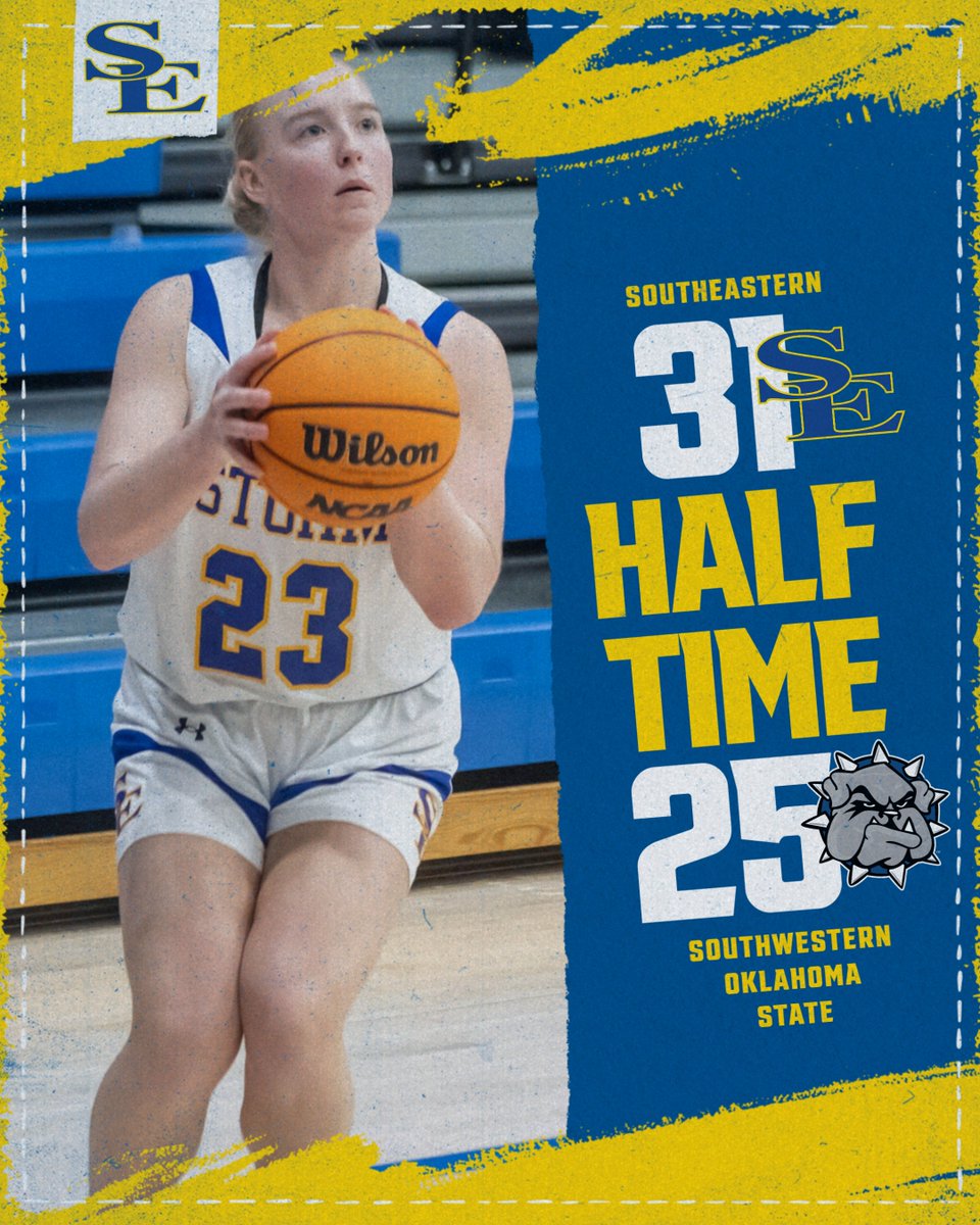GoSoutheastern's tweet image. Up at the Half!
@SavageStormWBB | #GoSoutheastern | #TakeCover