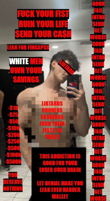 Getting better was never an option.
You mindlessly edge to my pixels every night.
Dreaming about the day (15 minute period) where I empty your savings.
You're never recovering.
You're only isolating.
You're designed to hand over cash.

Good ATM

Get wor$e.

#FinDom