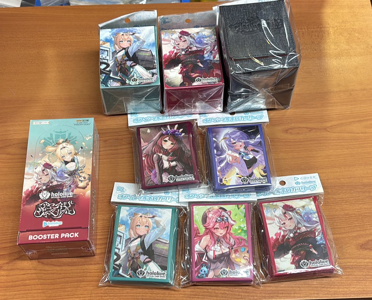 入荷情報】② ⚫︎ホロライブカード ∟アヤカシヴァーミリオン ∟各種