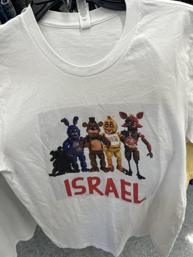 agony_addict's tweet image. Think of it like this, America is the giant animatronic and Israel is the 5 year old dead child piloting it