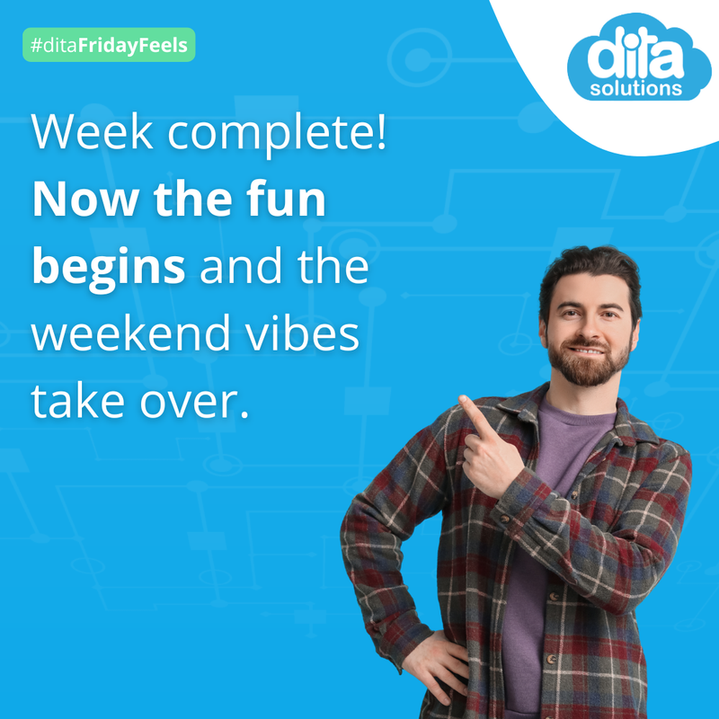 ditaSolutions's tweet image. The week is coming to a close, and it’s time to switch gears.

Close those tabs and ease into the weekend with a clear mind.

Kickstart next week with smarter workflows from dita Solutions: ditasolutions.com

#ditaFridayFeels #ProgressMatters #WorkWins