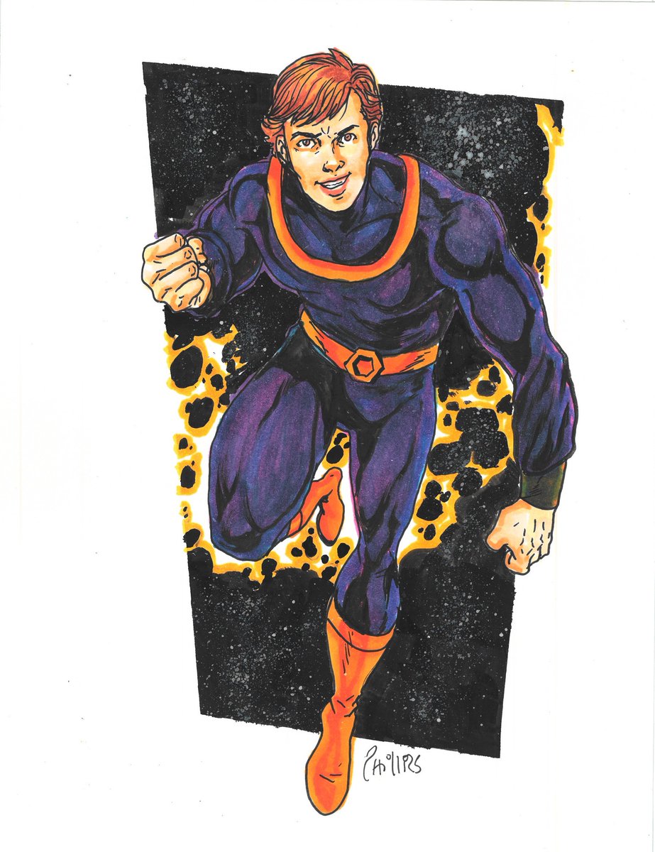 My commission of Dev-Em by <a href="/joephillipsart/">Joe Phillips</a>  cafurl.com/?i=32534 #JoePhillips #artcommission #DevEm #Krypton #KnaveofKrypton #Daxam #InterstellarCounterIntelligenceCorps #LoSH #LegionofSuperHeroes #DavidEmery #Titan #PhantomZone #LongLivetheLegion #DCComics #comicart
