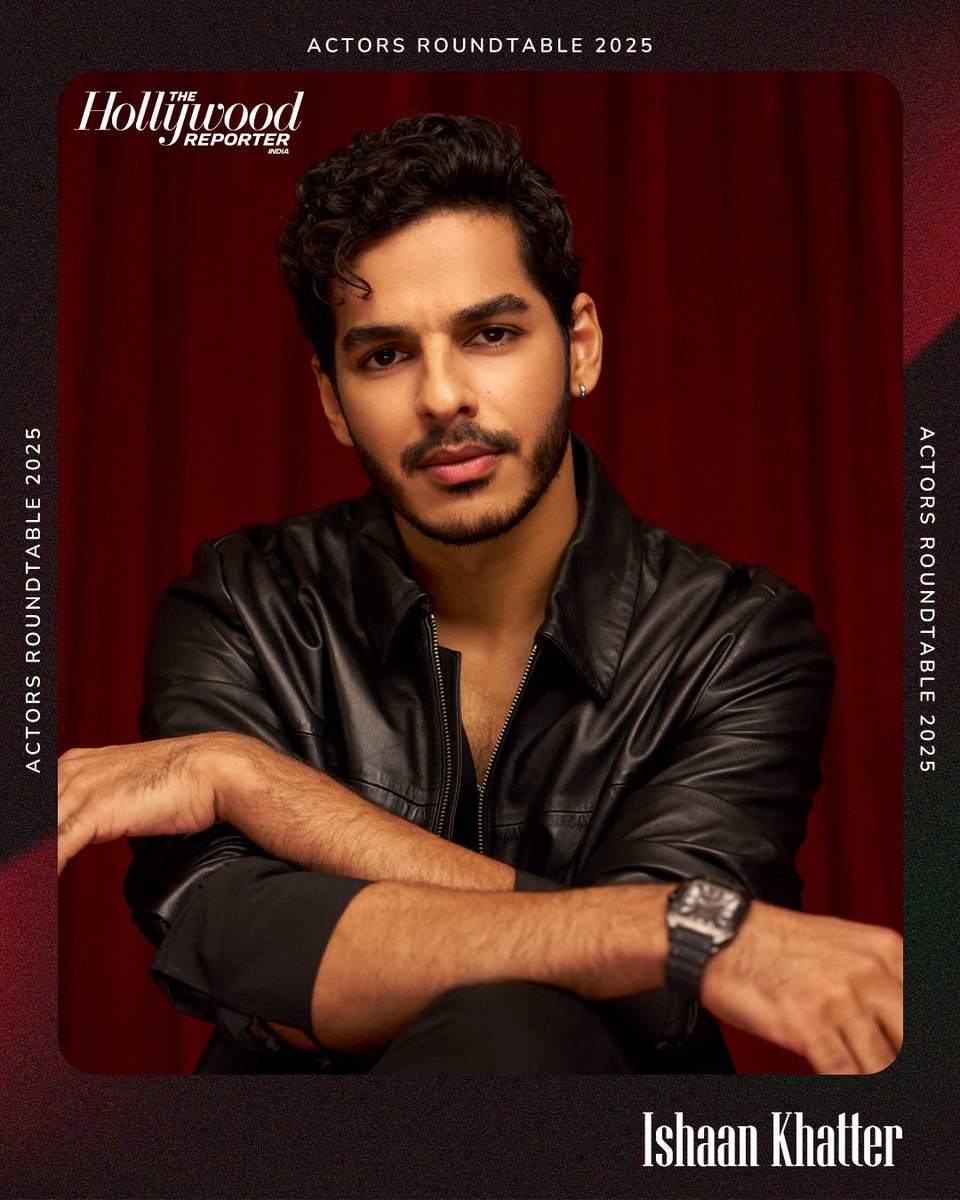 IshaanFC's tweet photo. #IshaanKhatter for The Hollywood Reporter India #ActorsRoundtable #ActorsRoundtable2025 #THR https://t.co/hfaGCvkqZT