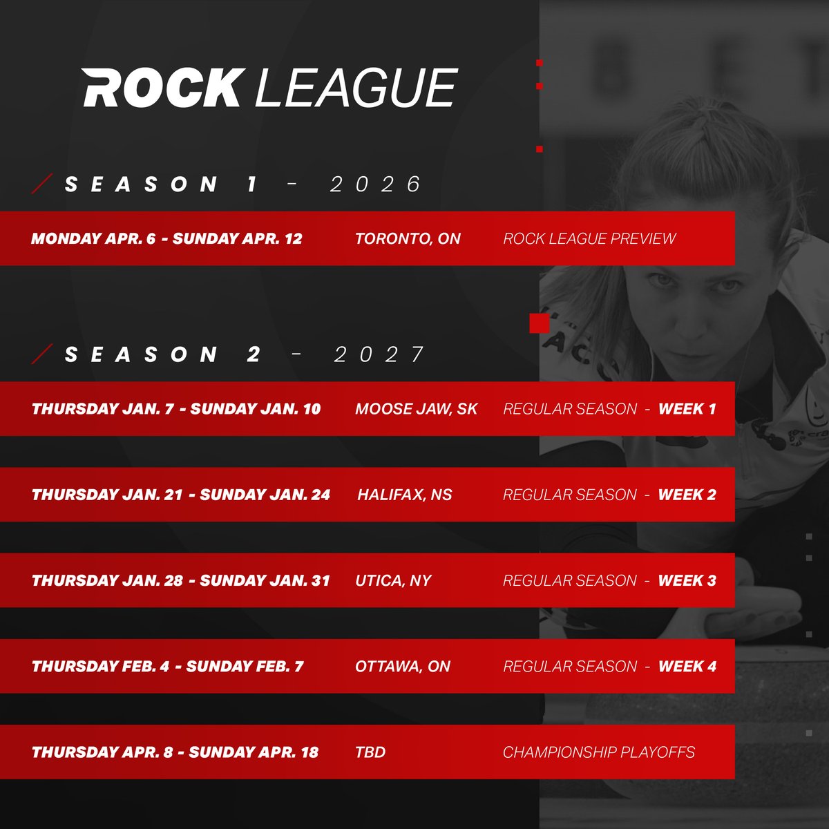 The world's first professional Curling League is coming to Utica!

<a href="/rockleaguecurl/">Rock League</a> hits the Adirondack Bank Center ice January 28th, 2027!

Full details: adkbankcenter.com/news/utica-to-…