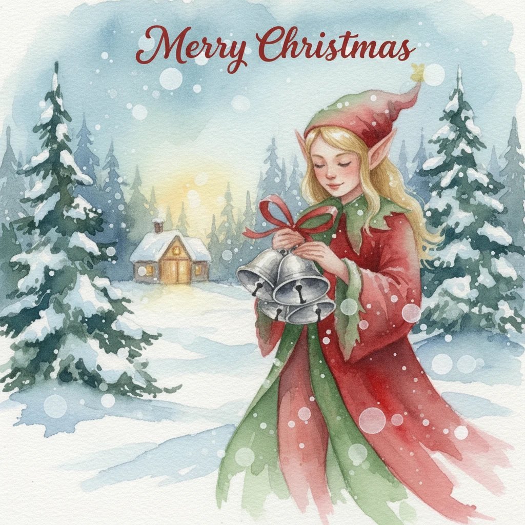 QT your “Jingle Bells” Art