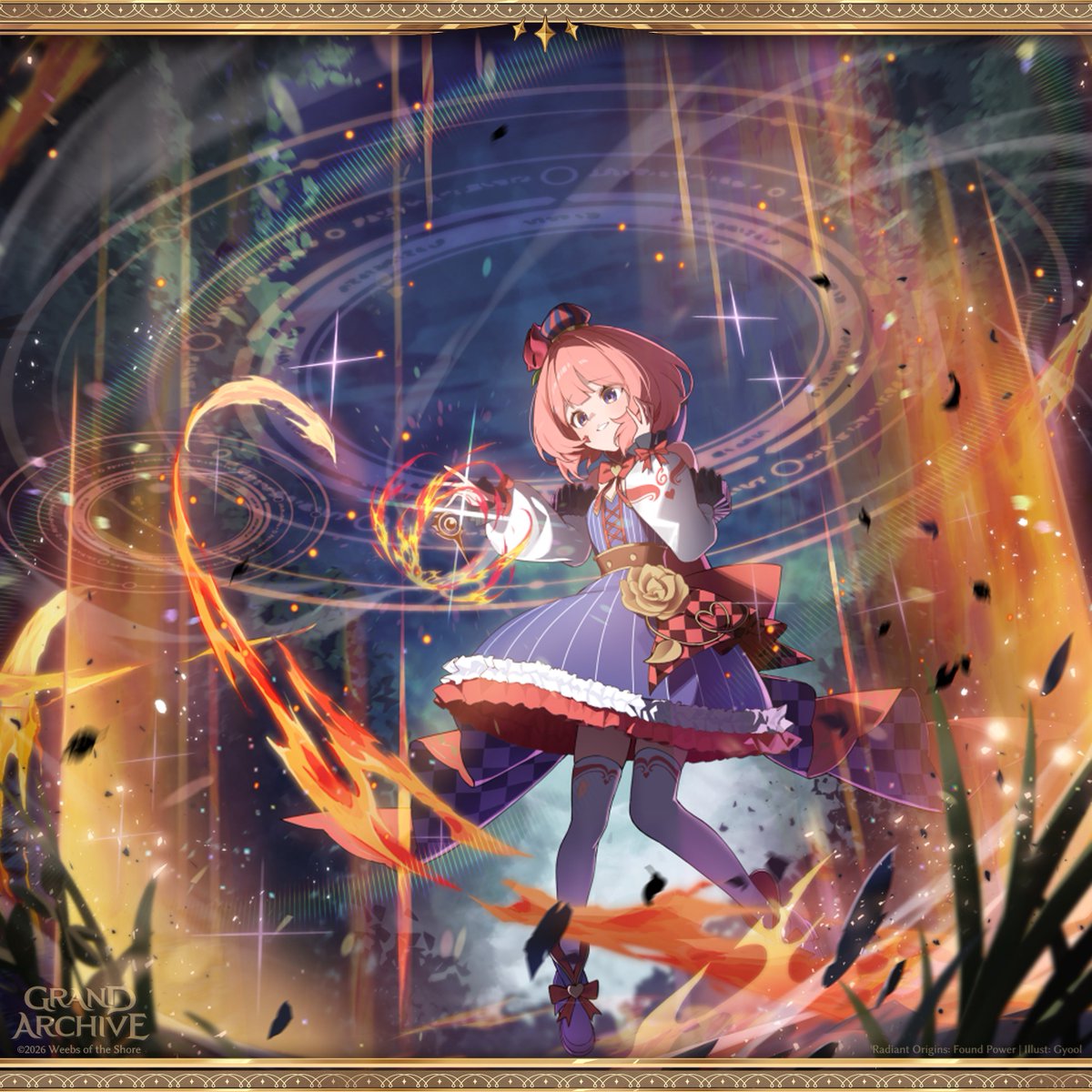 grandarchivetcg's tweet image. And in that moment, the Duchess knew she had been right all along: she was, indeed, the heroine of this tale...

Take a look at the illustration for Found Power by @fruitysandwich, which will be featured in our upcoming Capstone set, Radiant Origins!