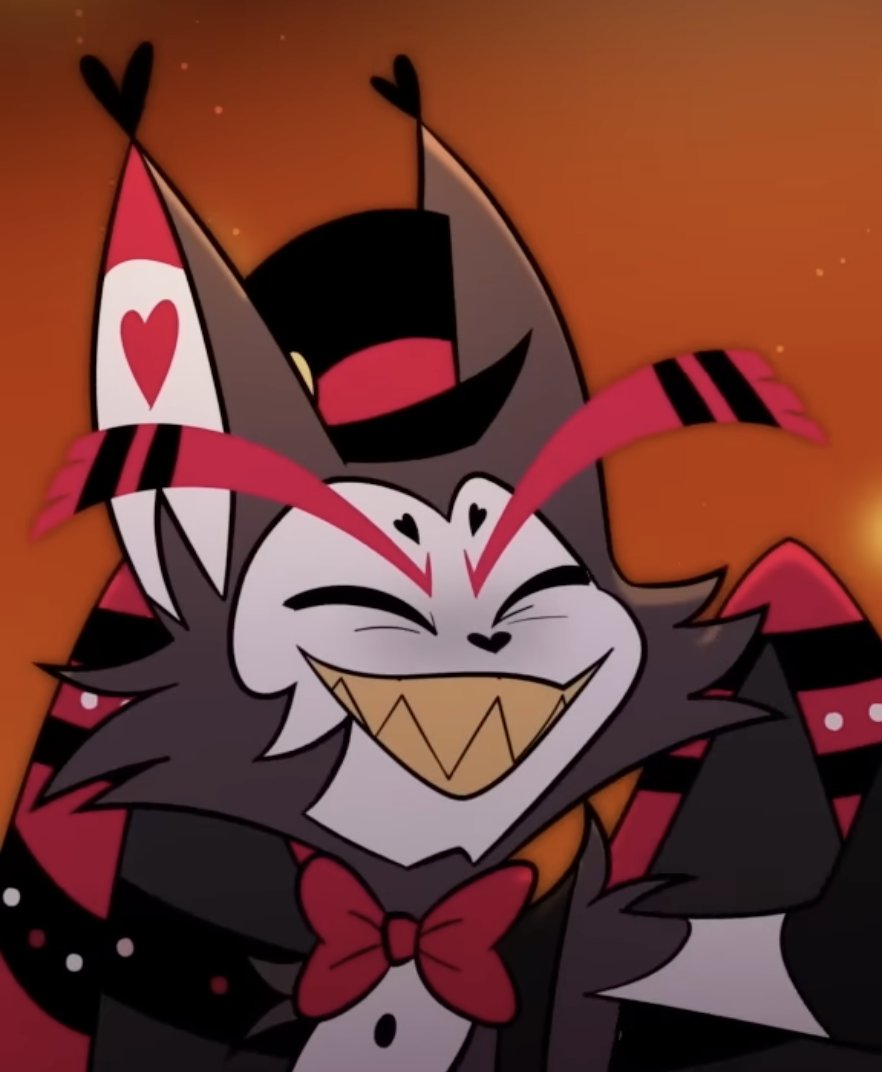 biggiecod69's tweet photo. Im not gonna lie I definetely put husk from hazbin hotel in this album please dont kill me. #skies https://t.co/jMCAI1Tn8u
