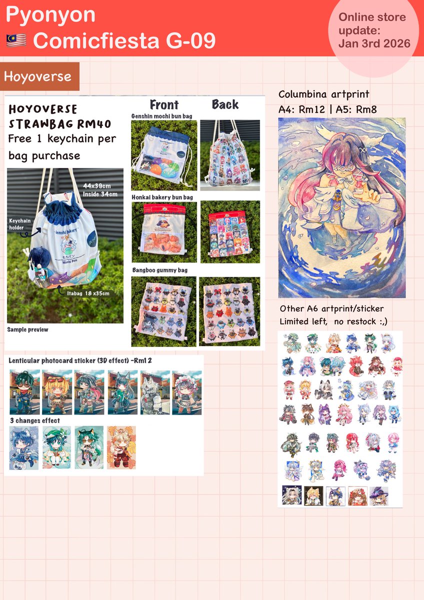 Pyonyon_'s tweet image. Comicfiesta G-09 catalogue x)