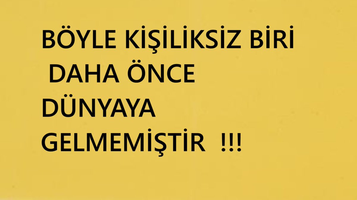 BÖYLE KİŞİLİKSİZ BİRİ  DAHA ÖNCE DÜNYAYA GELMEMİŞTİR  !!! izmirkaktusu.com/boyle-kisiliks…