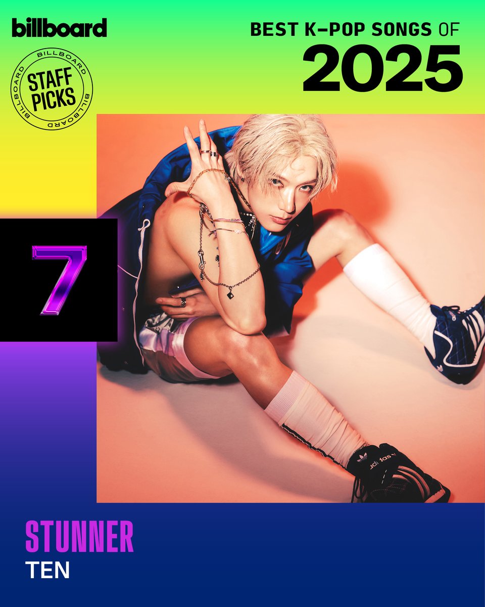 billboard's tweet image. 🏆 No. 7: TEN, “Stunner”

Read more: billboard.com/lists/best-kpo…