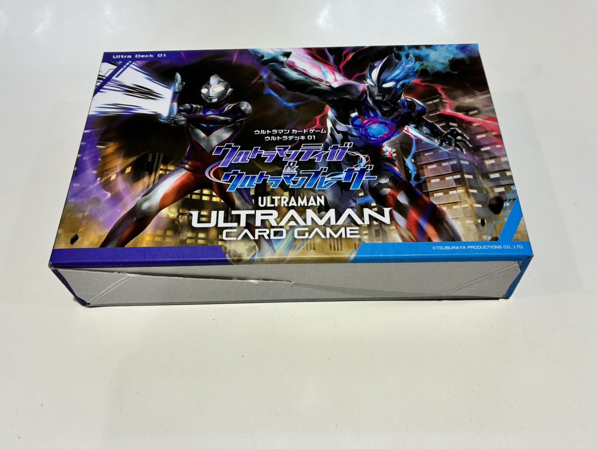 トレカ情報📢】 ウルトラマン カードゲーム ウルトラデッキ01