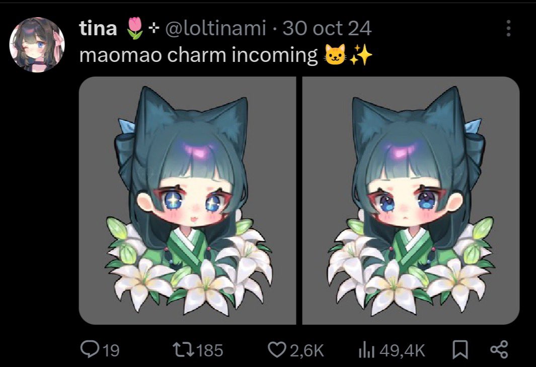 irltinami's tweet image. hate to be doing this but also hate to have my art stolen so i have to bring awareness to this since it’s already been profited from 

this cosplayer/artist stole my art and traced it, please be wary 

it hurts ur credibility as an artist to steal like this. how much is original?