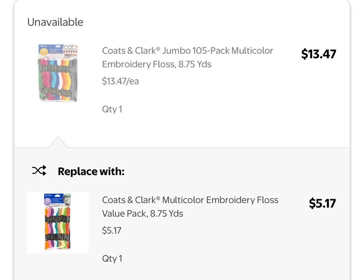 HeartTruly's tweet photo. Suggestion @Walmart … if the one I need with 105 quantity is out of stock, can you let the shopper get more than one of the 36 pack? 

Signed, 
A Tired Teacher Who Will Still Have To Go To Walmart Tonight https://t.co/gBAmZc91FT