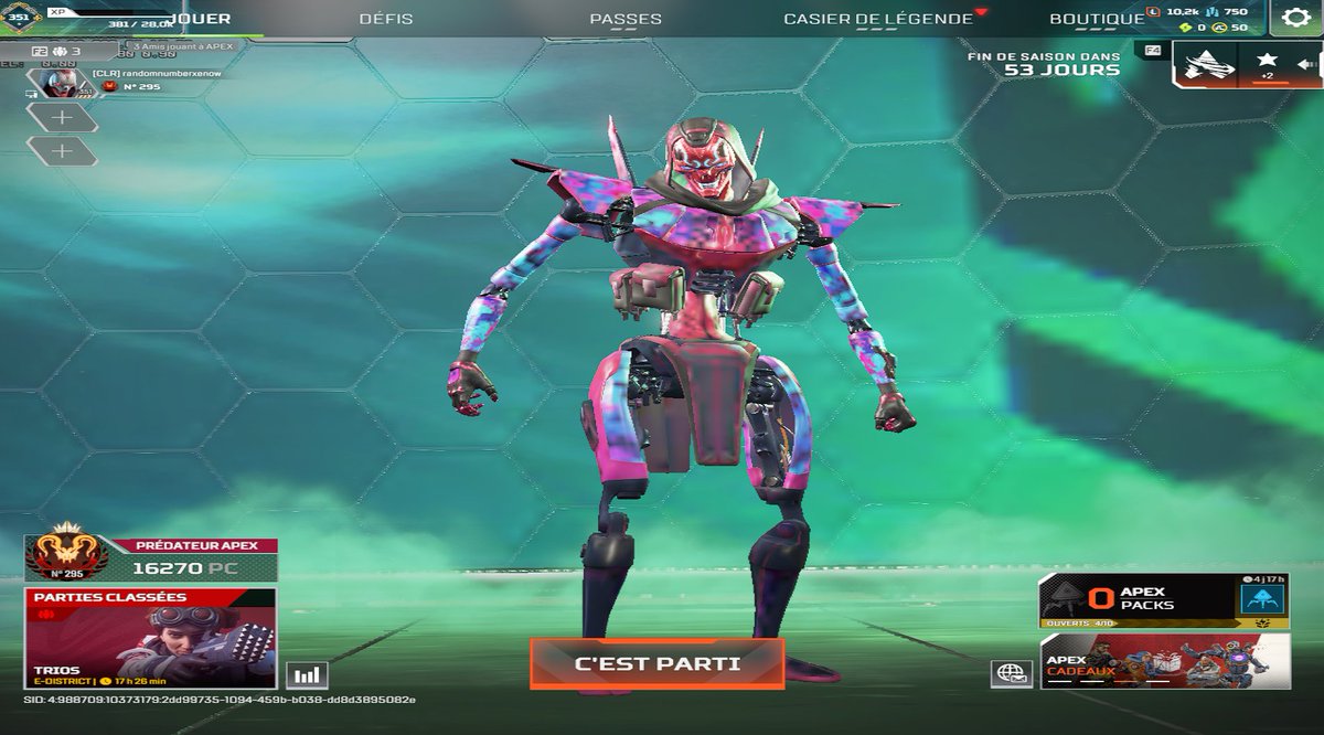 7Xenow's tweet photo. first time grinding rank on pc (with 100FPS) https://t.co/SvIGbYduOv