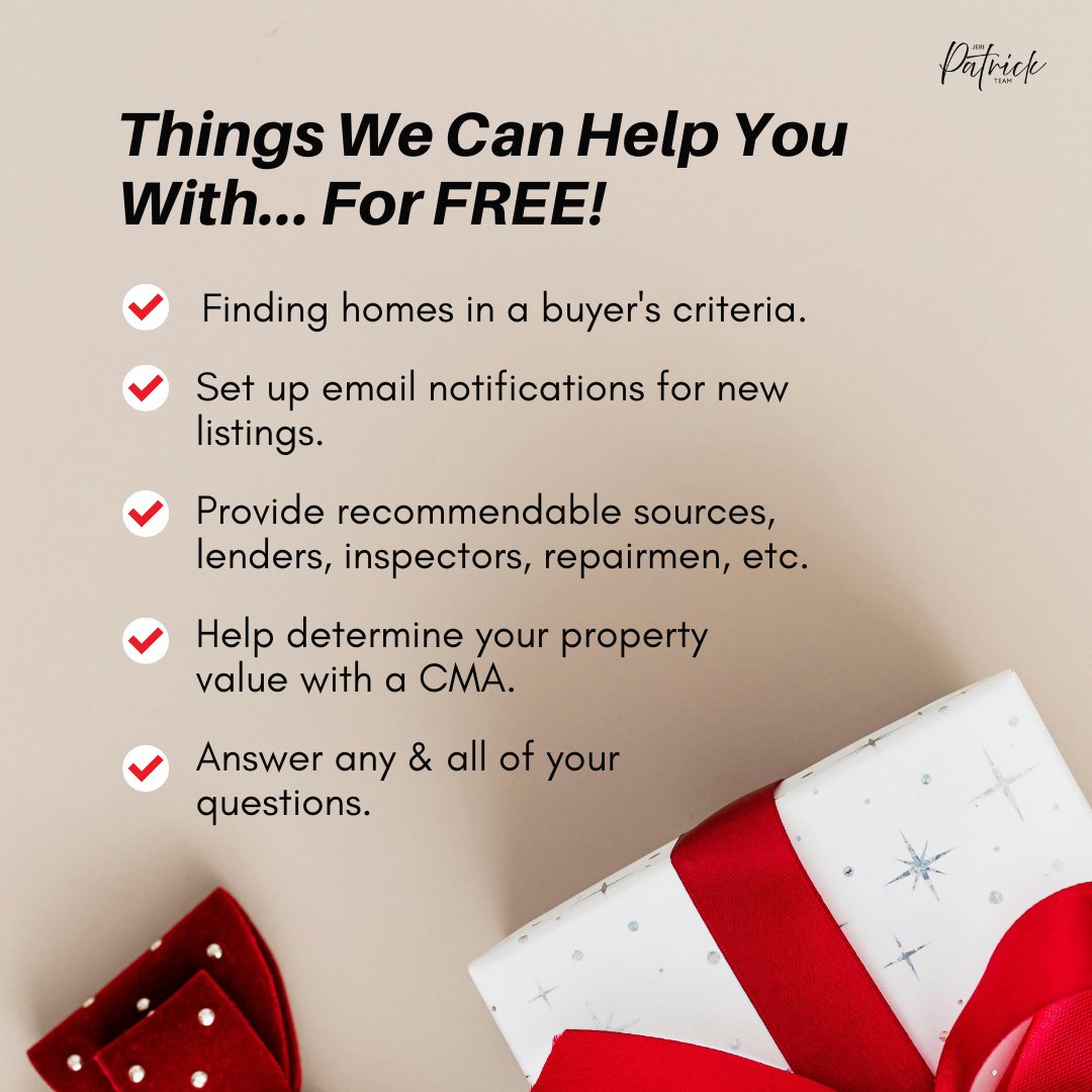 JeriRealtor's tweet image. Whether you are on the market as a buyer or seller, these services are free! They can help bring ease to your home purchase or selling transaction.