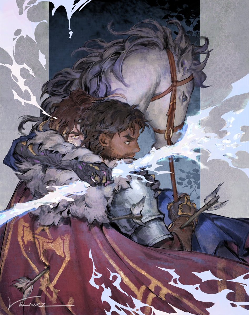 Velinxi's tweet image. Wizard and Paladin duo on the run⚔️🪄 #jayvik