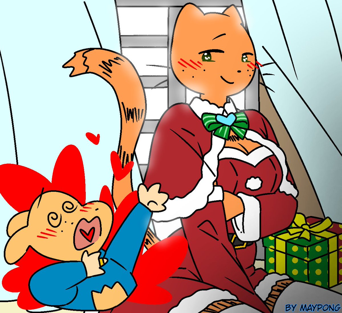 Chinacoffedo's tweet image. feliz navidad ❤️
#detey #dogmanxpetey #dogmanAU