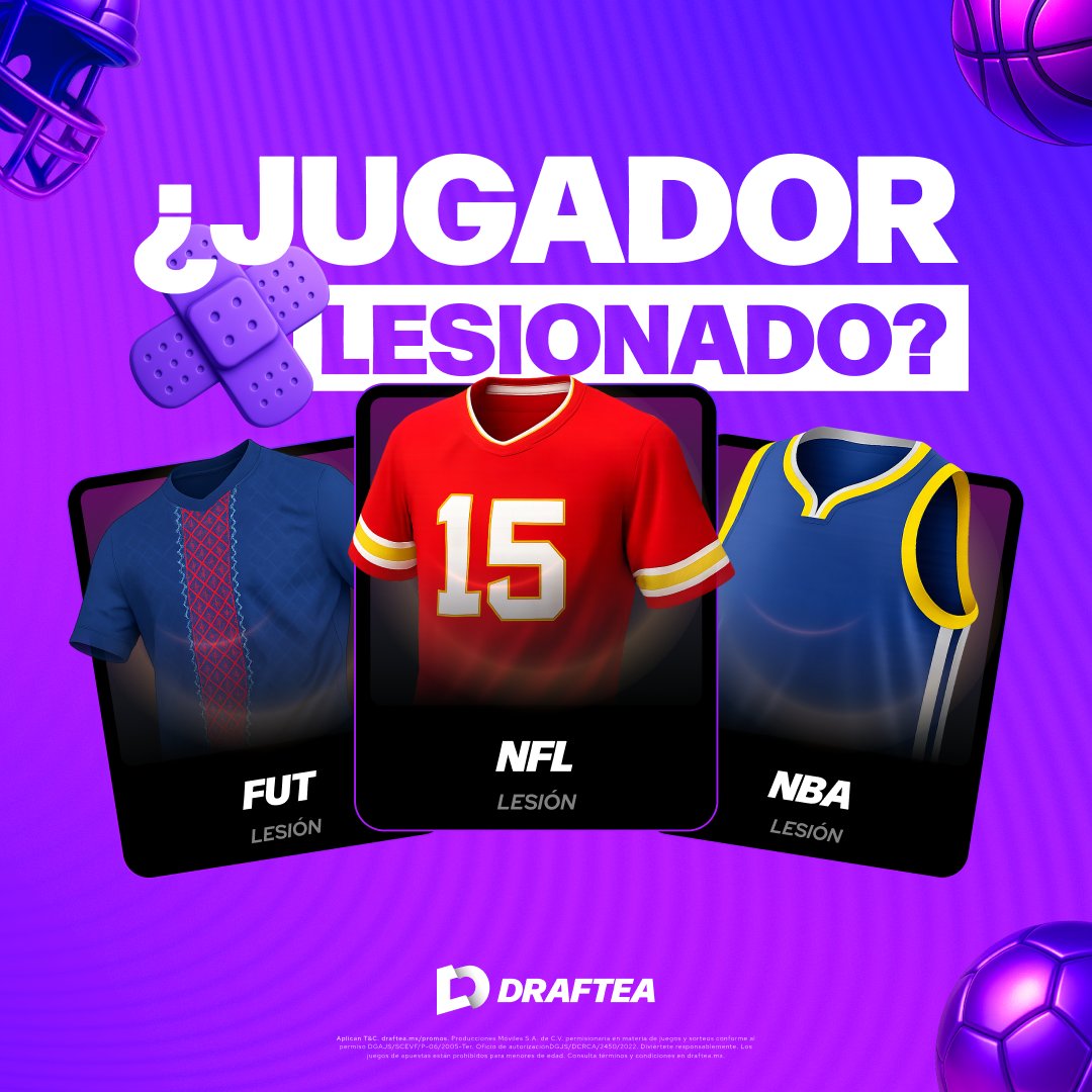draftea_soporte's tweet photo. ¡Nosotros sí te cuidamos! 😎

👀 Deja de preocuparte si tu jugador salió en la primera mitad y no cumplió el over.

😍 ¡Tu apuesta no se pierde por esa línea!

👉Revisa en nuestra app los términos para cada uno de los deportes/ligas. https://t.co/3TVRPJ2J6p
