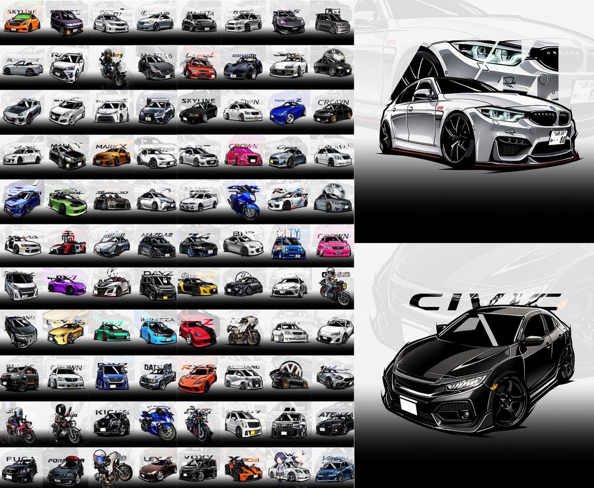 🪧イラスト宣伝🪧 イラスト受付再開します‼️ SNSのアイコンはもちろん