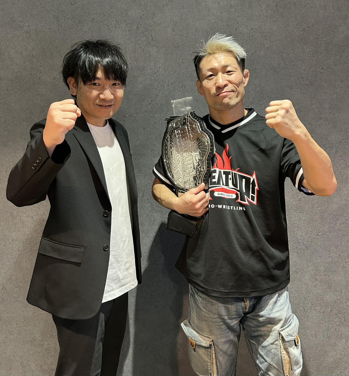 スポンサー様へのベルト報告🚩 株式会社ReBIRTHDAY 様 試合用のパンツ