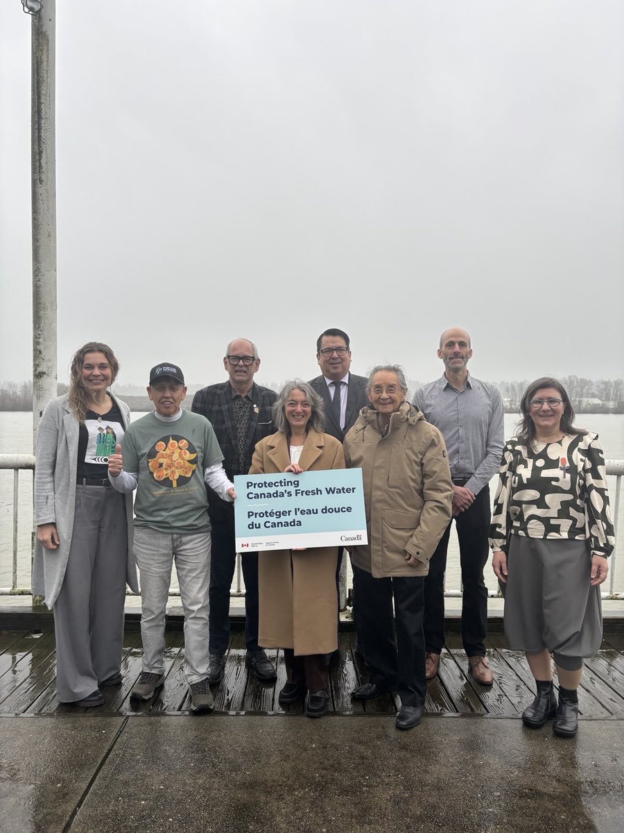 Freshwater is fundamental to our health, our environment, and our economy. That’s why today, through the Canada Water Agency, I announced support for 39 new freshwater projects across the country that will support community-led initiatives focused on a shared goal: protecting our
