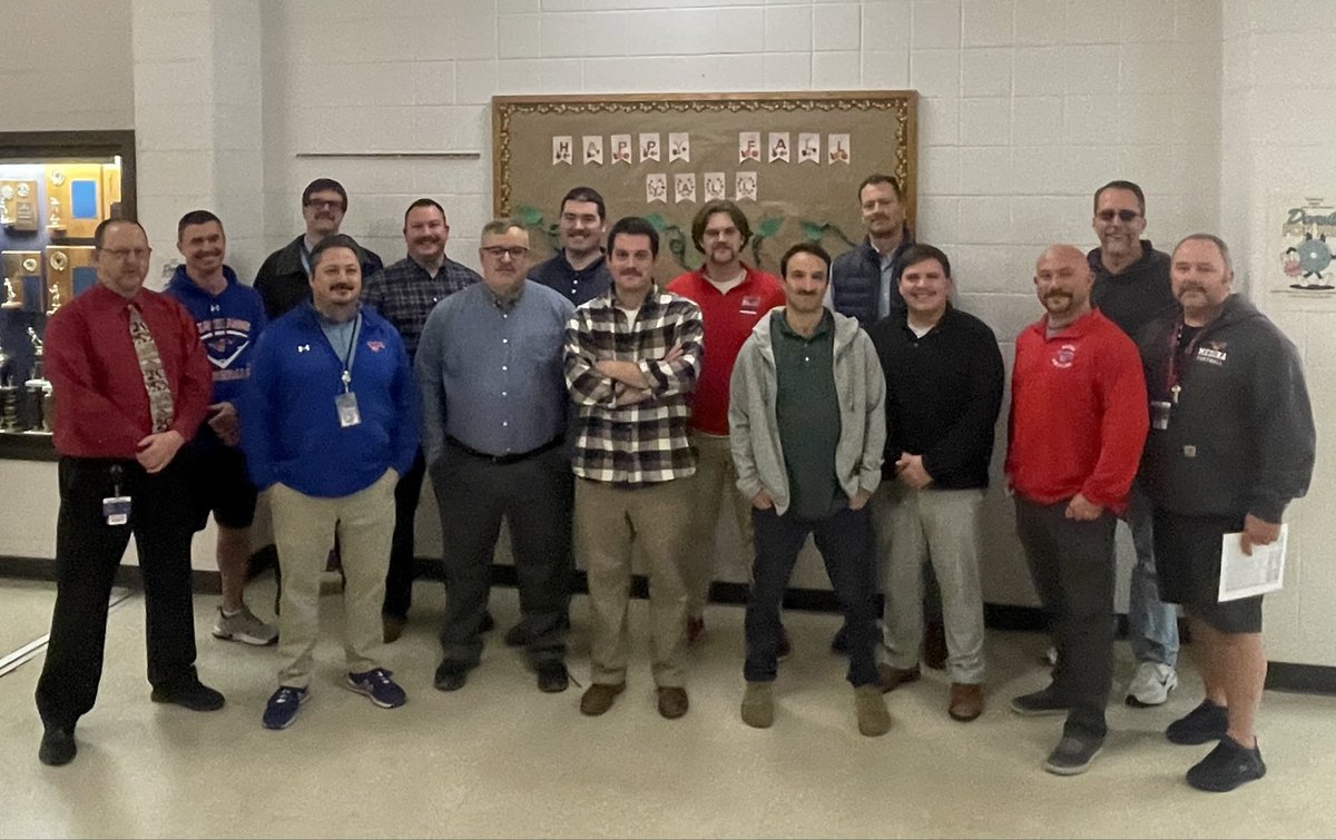 Members of the Medina Teachers’ Association and grew out their mustaches all of November, in support of men’s mental health! Over $1200 was
raised to support mental health programs for men in Orleans County. <a href="/NYSUTWNY/">NYSUT WNY</a> <a href="/nysut/">NYSUT</a>