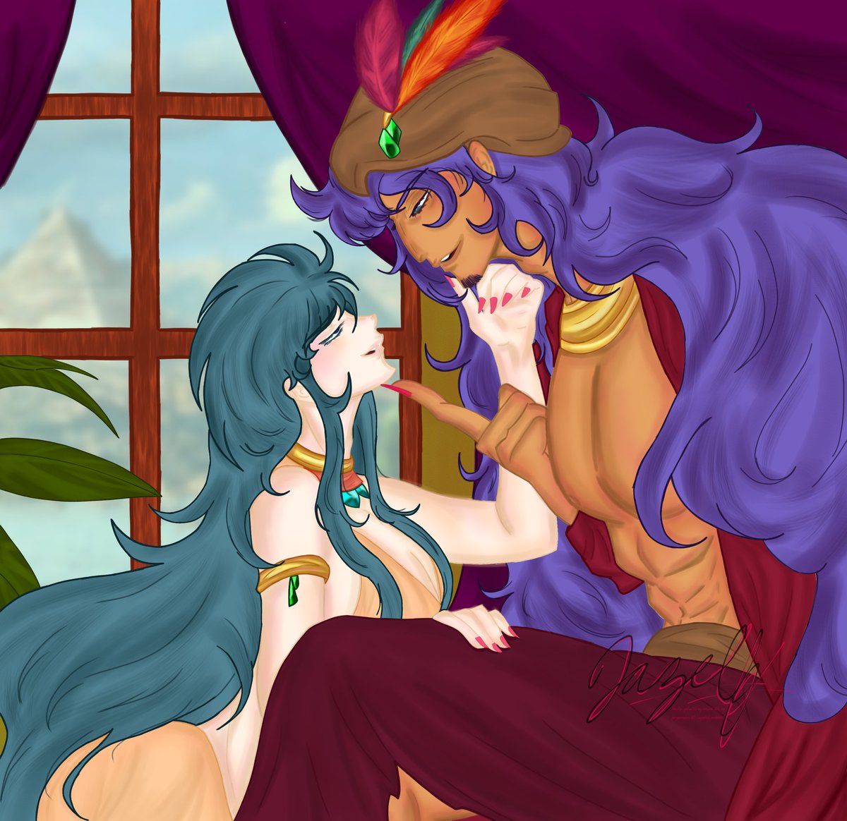 Jazelff's tweet photo. Milo and Camus complete! 

It was about time to do something with them (I'm more interested in SagaMu and KanonShura so... Don't judge me) anyway here's CaMilo in an Au

#SaintSeiya #聖闘士星矢 #CaMilo #AquariusCamus #ScorpioMilo #Au https://t.co/nbkEcwKg8V