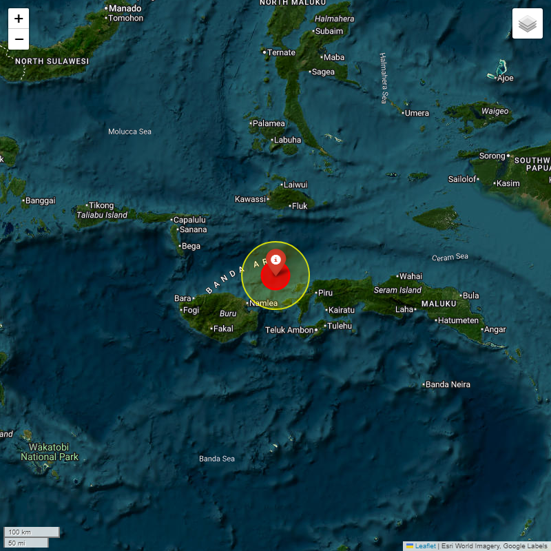 IIGEAac's tweet photo. #IIGEA #SIMMSA #SISMO #EARTHQUAKE
MAGNITUDE: 5.0Mw
#CERAM #SEA #INDONESIA
2025-12-19, 00:45:37.93 UTC
LAT: -2.79° LON: 127.541°
DEPTH: -89.4km
https://t.co/Osl8x7aKob https://t.co/FwV7GtSvHU