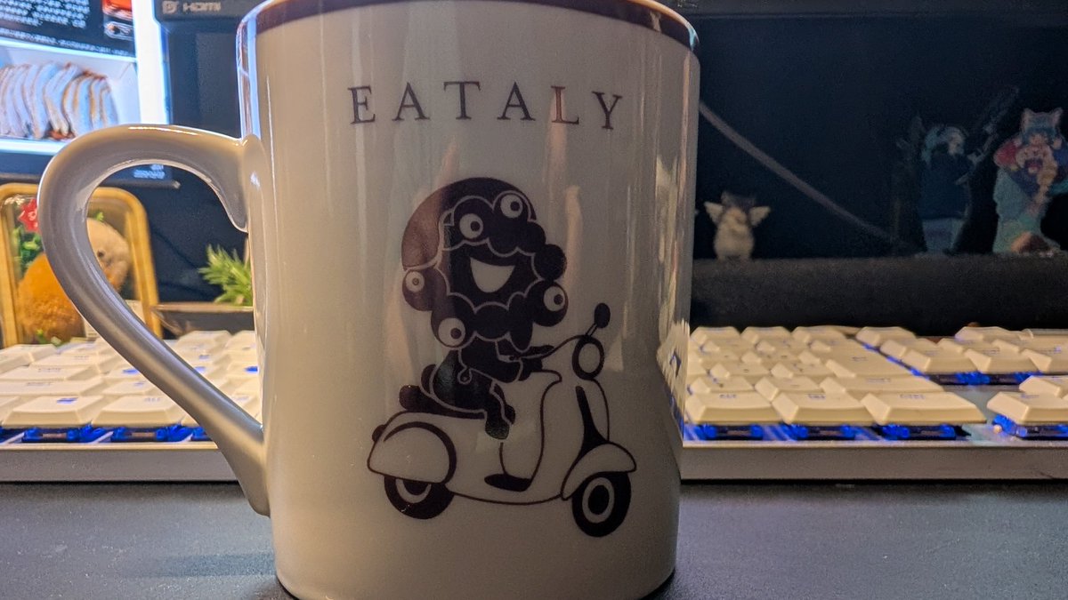 EATALYとミャクミャク様のコラボマグカップ かわいい
