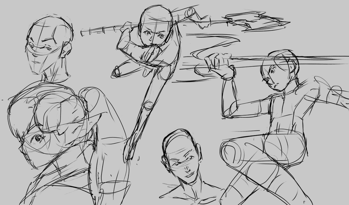 MarquesAnim's tweet image. #rkgk Practicing my construction #indie_anime