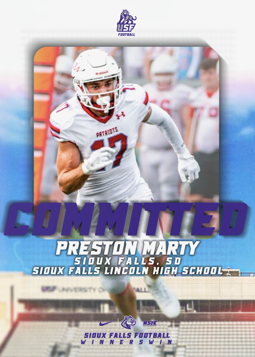 🟣⚪️COMMITTED!!🟣⚪️
#gocoo <a href="/JimGlogowski/">Coach Glo</a> <a href="/Coach_Lueds/">Lucas Lueders</a> <a href="/vincentleno1/">© coachleno</a> <a href="/PatsRevolution/">Lincoln Football</a>