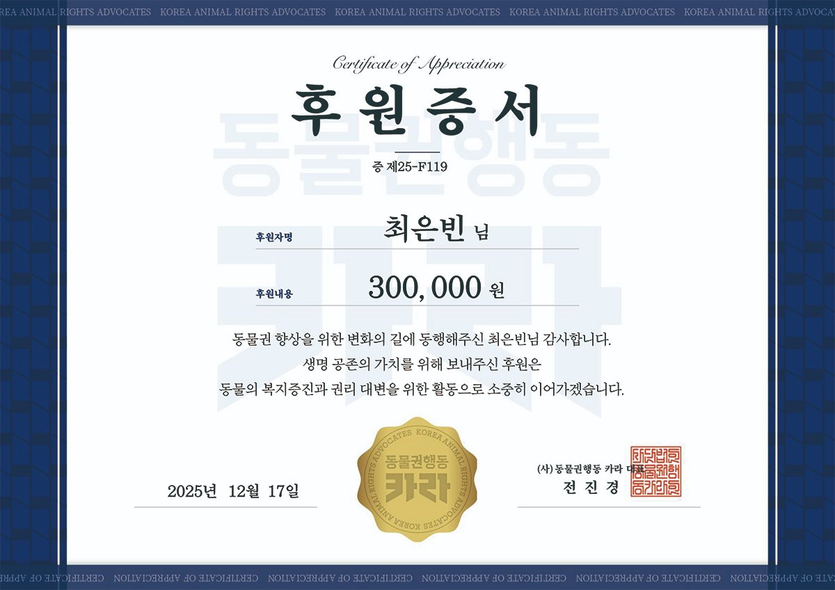 동물권행동 카라 tweet media