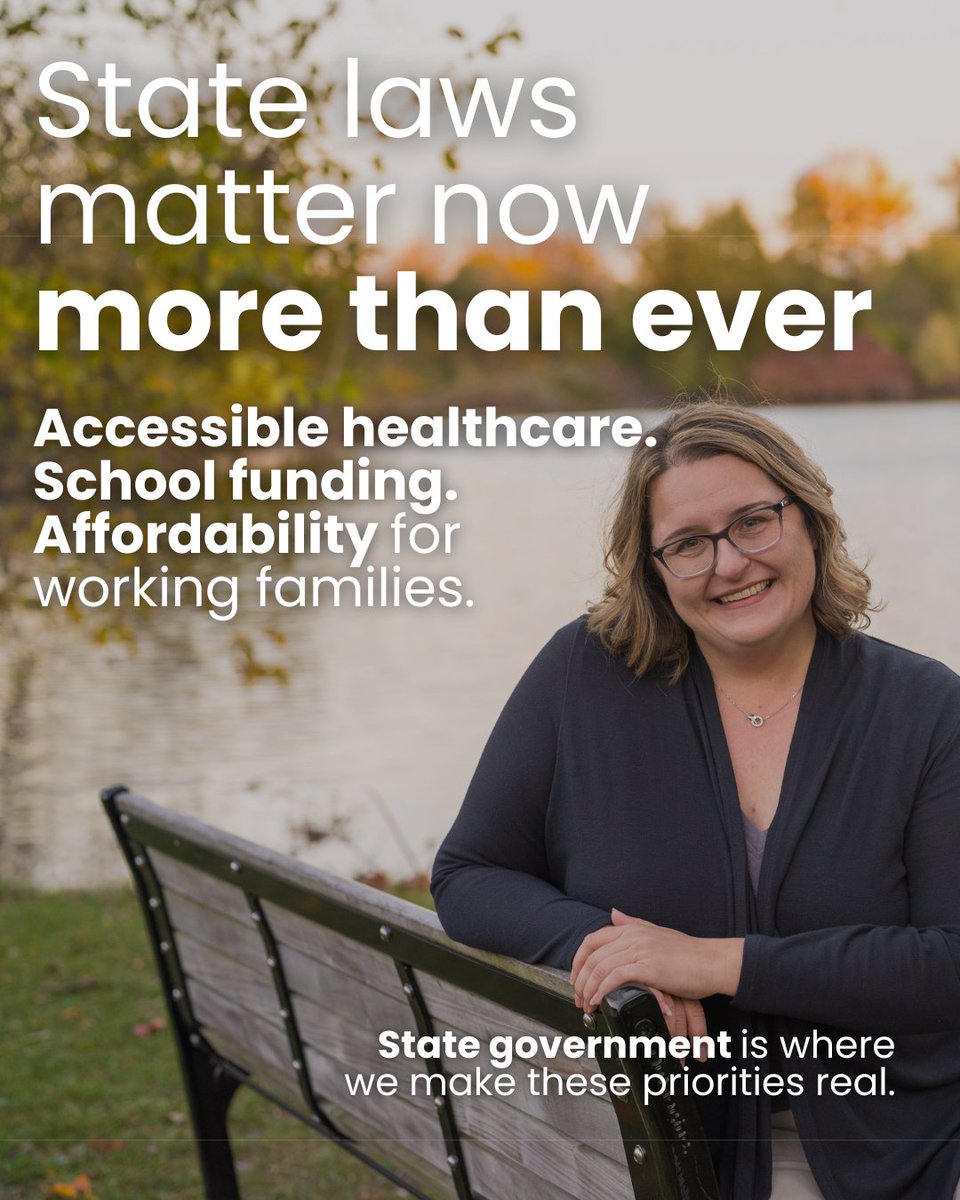 sarahharrisonwi's tweet image. State laws matter now more than ever. And flipping this State Senate seat is how we protect our rights and invest in our communities.

Donate by 12/31 ↓
secure.actblue.com/donate/sarah-s…

#Wisconsin #WIPolitics #BlueWave