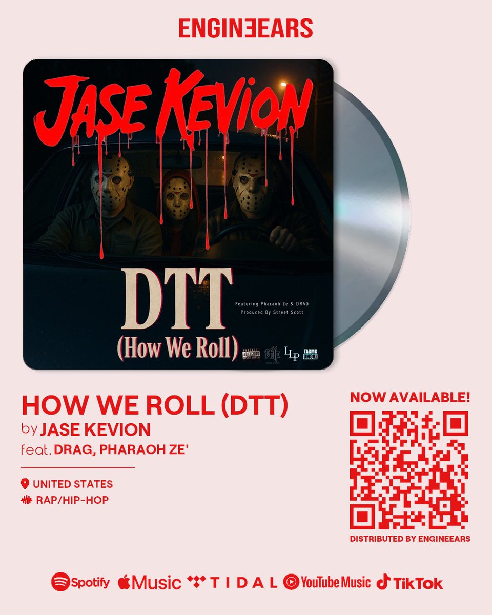 JaseKevion's tweet image. O U T N O W!!! 
youtu.be/qR_ZuZfsmY0?si…

song.link/JKHowWeRoll

New Album 
Jase Kevion
KillMatic
Executive Produced By Street Scott x Pierre Soto (RIP) 
Coming Soon! 
Live Long Prosperous/DEMI/TAGMG, Disturbed By @EngineEars #TURNUP