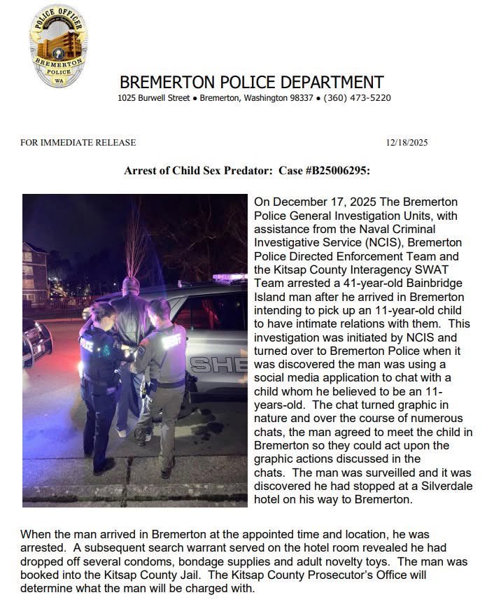 thatgirltrader's tweet image. Sooooooo…

@TheHoustonWade is a piece of SHIT child predator.

Wasn’t he on stage at the first @ThePPseedsShow and @Pulte fest?? 

Yeeeeah…he was.

Hope he ROTS. 
incustody.kitsap.gov/Home/BookingSe…