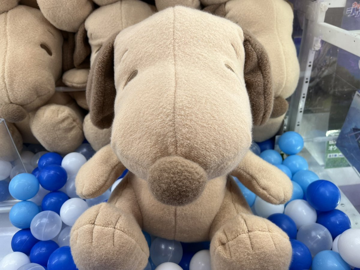 ⭐️新景品紹介⭐️ ｢SNOOPY? スーパーラージぬいぐるみ もこふわ