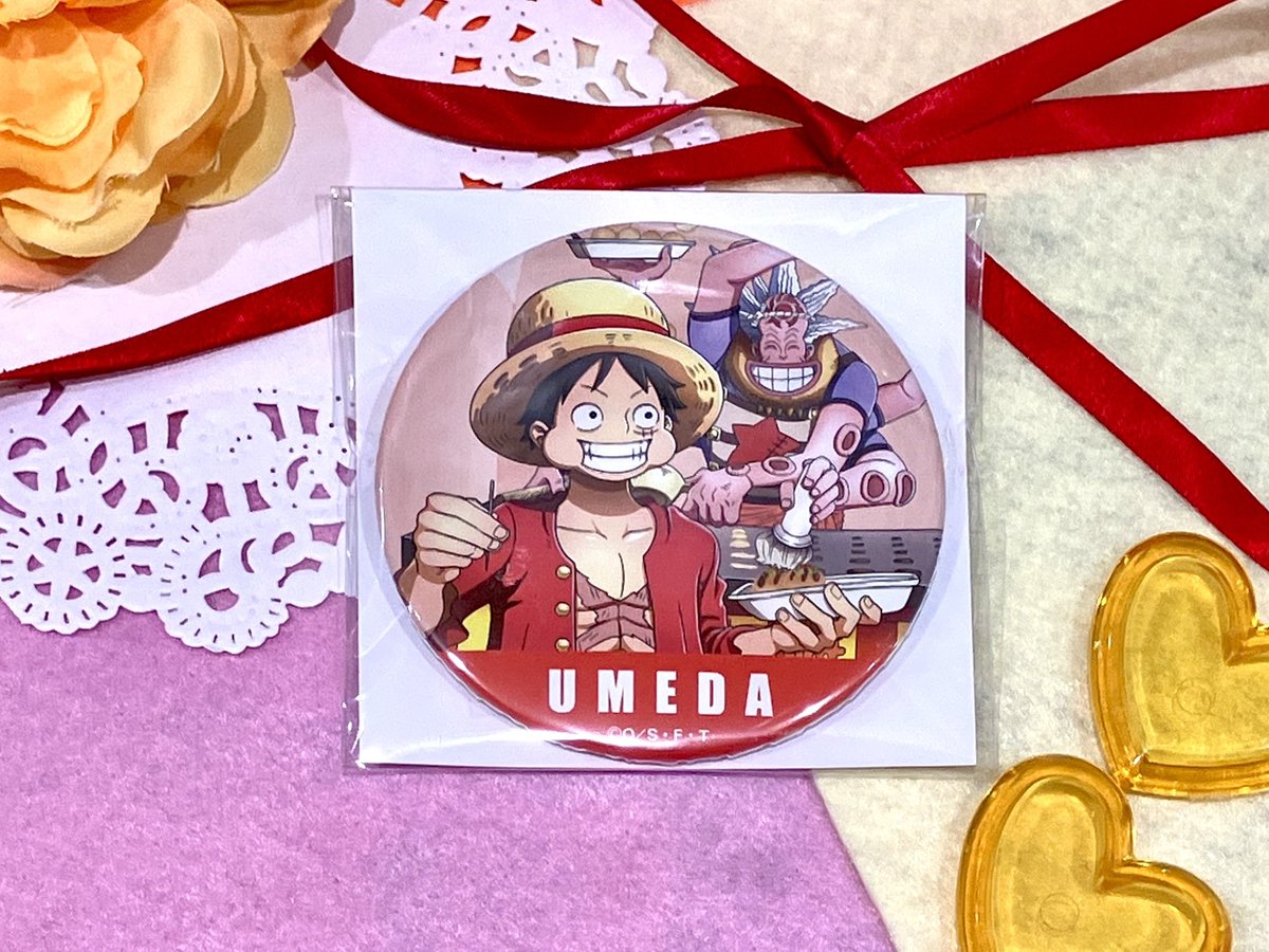 新商品】 麦わらストアご当地グッズ～MUGIWARA JOURNEY～ 缶バッジ