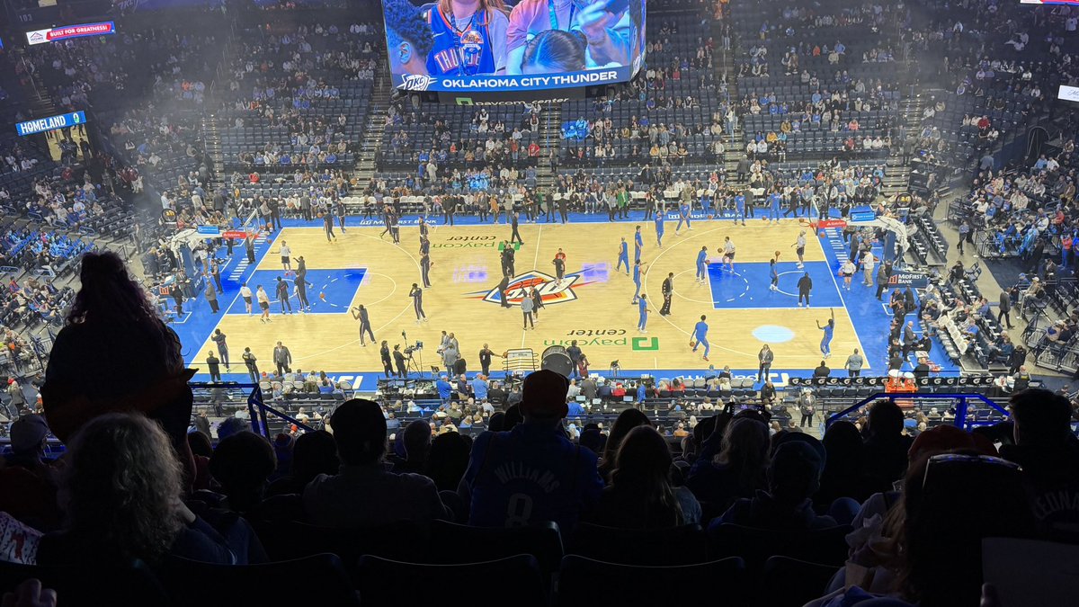 ChuckChaneyBCTG's tweet image. The house Russ built. #okcthunder