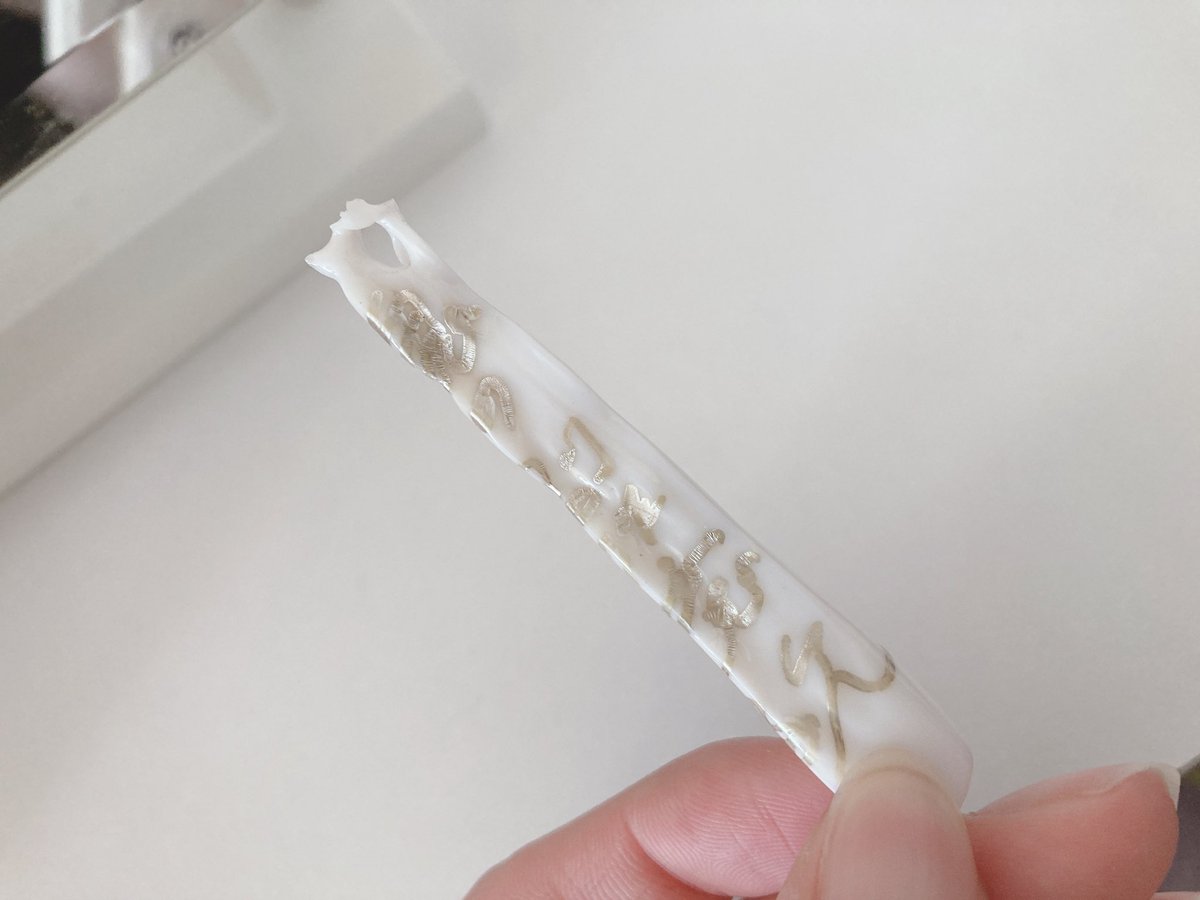 toumeinakago's tweet image. ぴぴちゃん見て… その箱をプラ板創作意欲したら、芸術が爆誕した… のでまたその箱なの嬉c〜泣