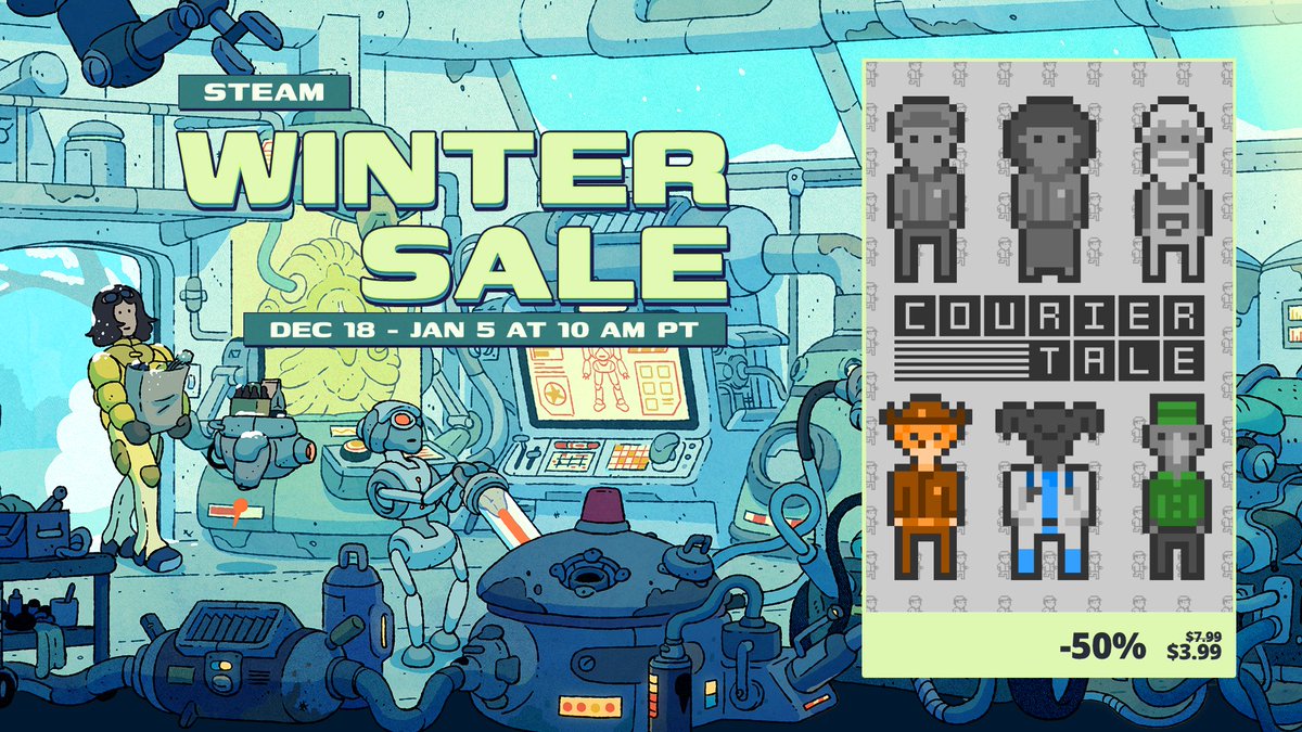 Courier Tale | OUT NOW ON STEAM! tweet media