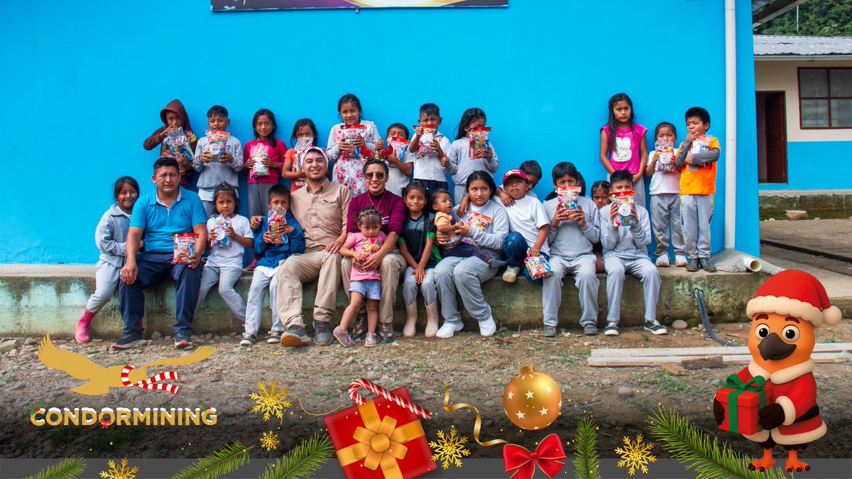 condormining's tweet image. 🎄 La #Navidad cobra sentido cuando se comparte.

En los centros shuar Pachkius, Tsarunts y Wankuis (Nankais), compartimos momentos de alegría junto a niñas, niños y jóvenes, recordando que estas fechas se viven mejor desde la cercanía.

#Condormining #EnComunidad #Navidad2025