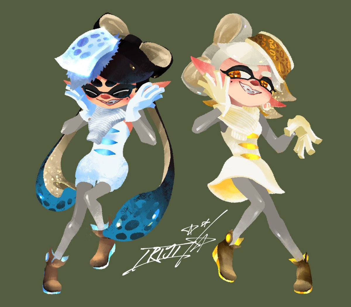 riji_monogatari's tweet image. these two make me not hate december