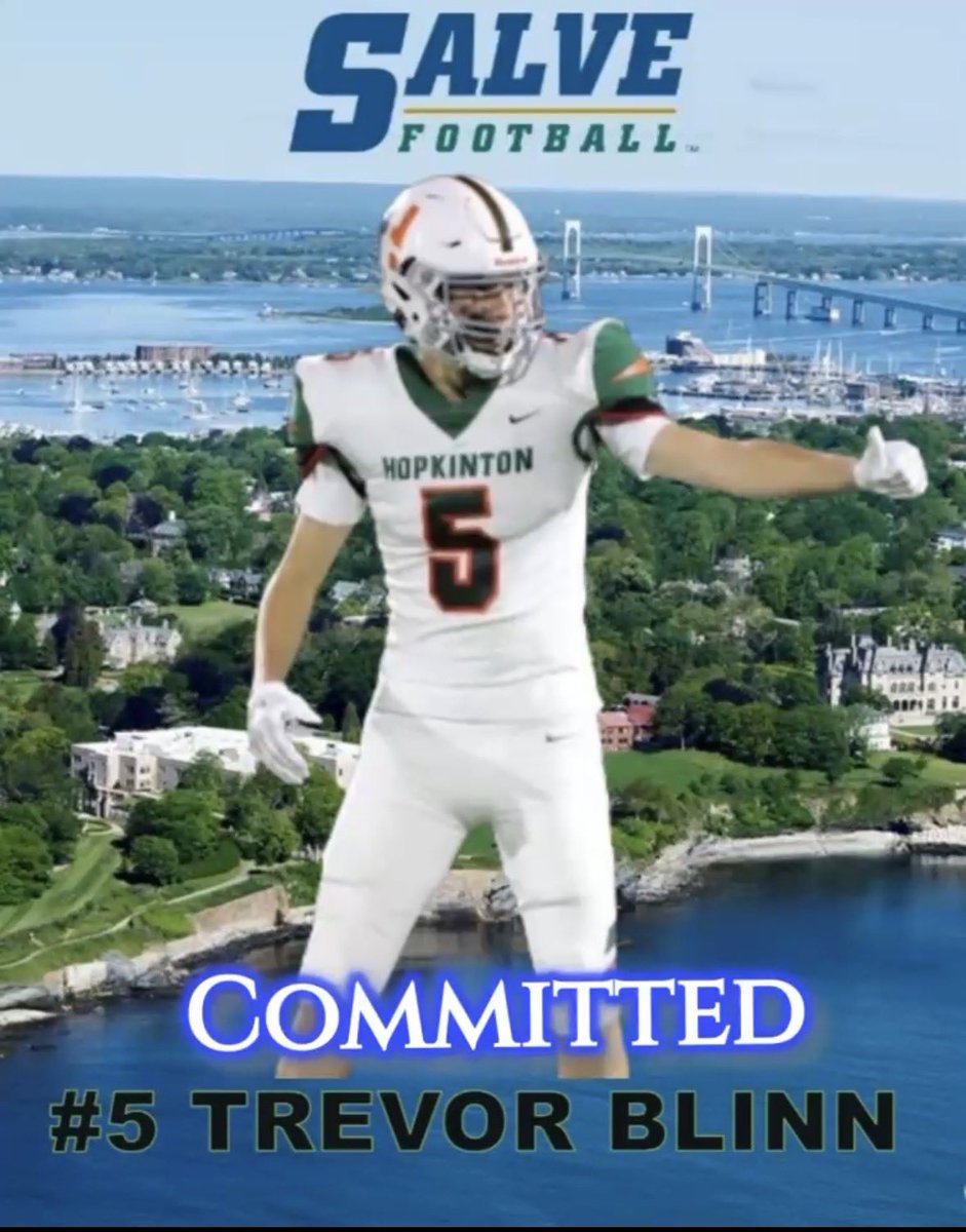 I am beyond excited and honored to announce my commitment to Salve Regina University to continue my academic and athletic career! I am so thankful to everyone who supported and encouraged me every step of the way. Go Seahawks! <a href="/CoachBKelly/">Brad Kelly</a> <a href="/Salve_Football/">Salve Regina Football</a> <a href="/EliteAthleteEAT/">ELITE ATHLETE TRAINING</a>