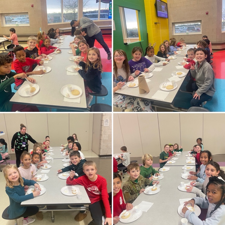 A big thank you to Wingate's PTO for spending the afternoon decorating cookies with all students today! 🍪What a sweet treat-thank you for your kindness!💜#19WESPride #19EveryStudent