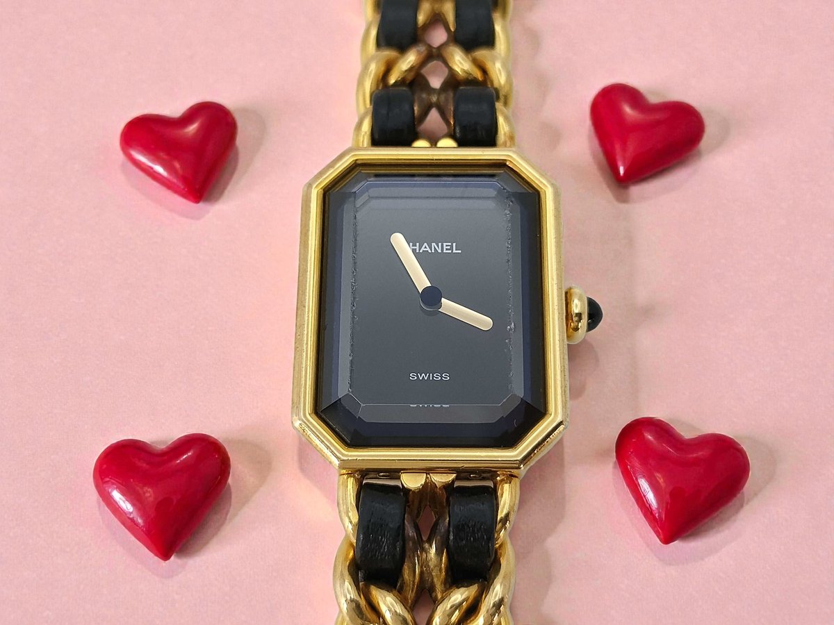 ⌚CHANEL プルミエール M✨ 八角形ケースが特徴のシャネル初の腕時計