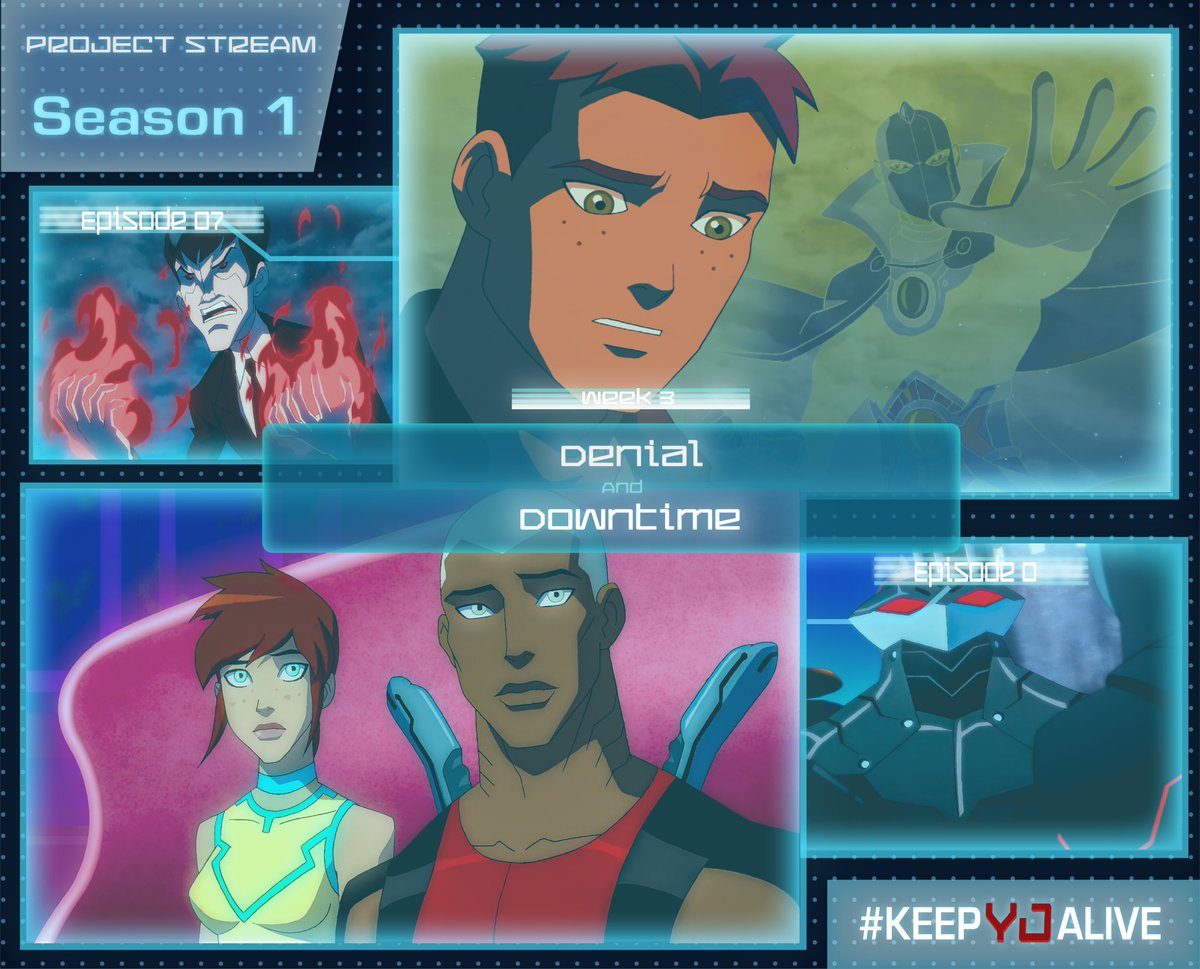 KeepYJAlive's tweet photo. ✨ Something magical is happening… and not everyone is ready for it.
Week 3 of #ProjectStream brings Episodes 7 & 8!
Wally’s torn between science and sorcery, while Kaldur feels the pull of home. Fate often has its own plans.
Press play and join us on r/YoungJustice. https://t.co/EYz97BKN57