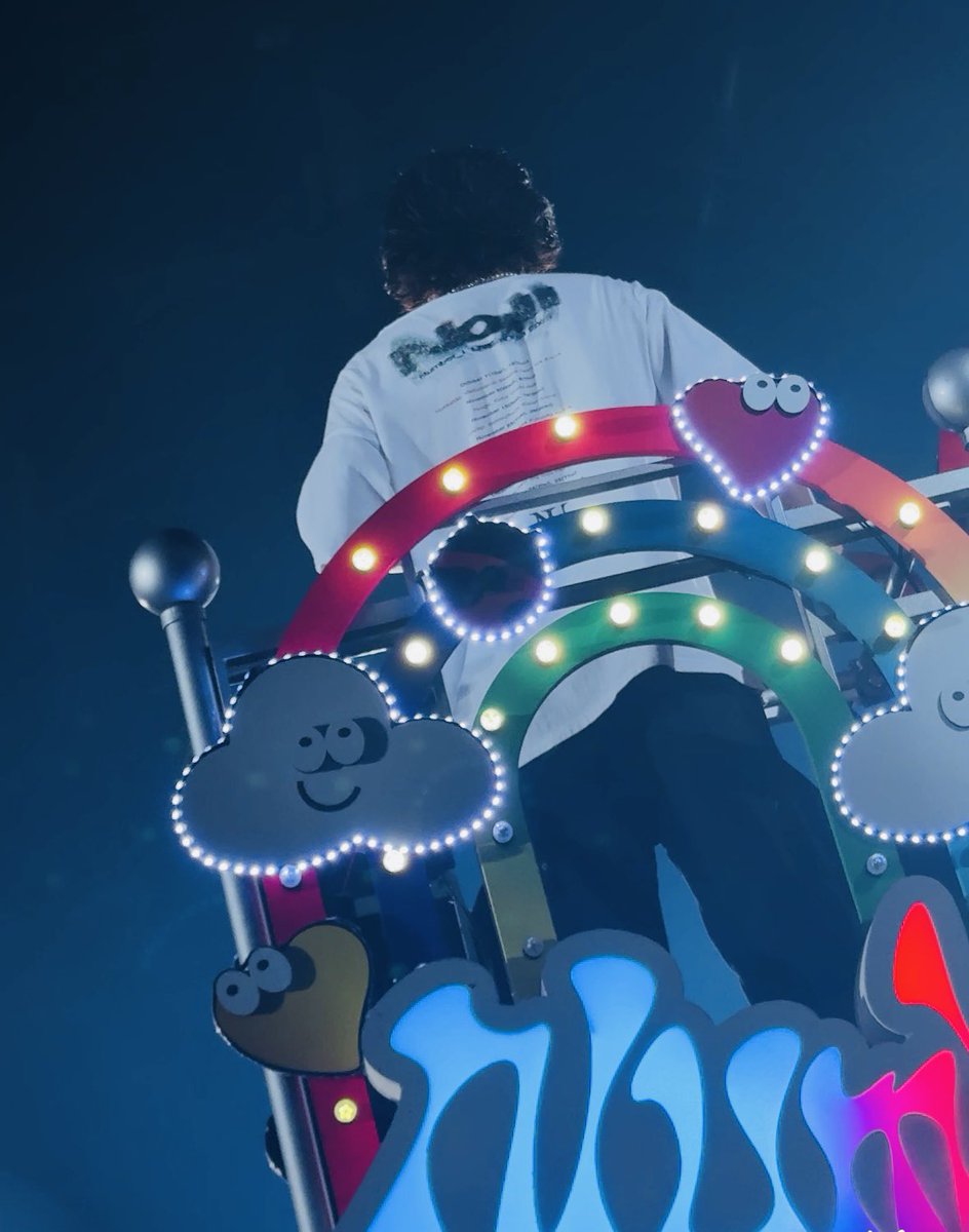 トロッコですごく近くに来てくれて嬉しかったの😭🩵 直前までこちら側