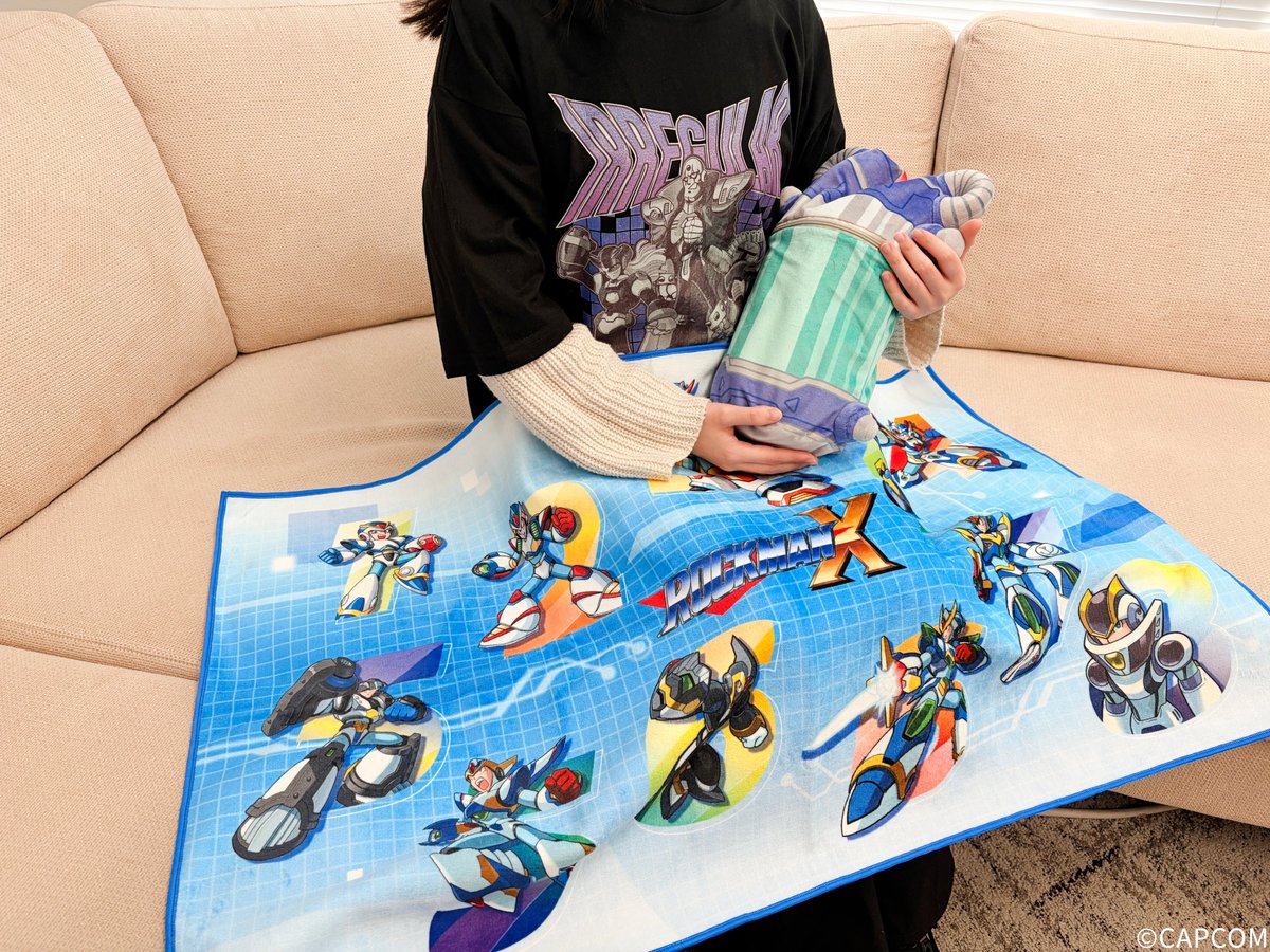 サンプル紹介】 『#ロックマンX』くじ 企画担当スンスンです🗿 「S賞